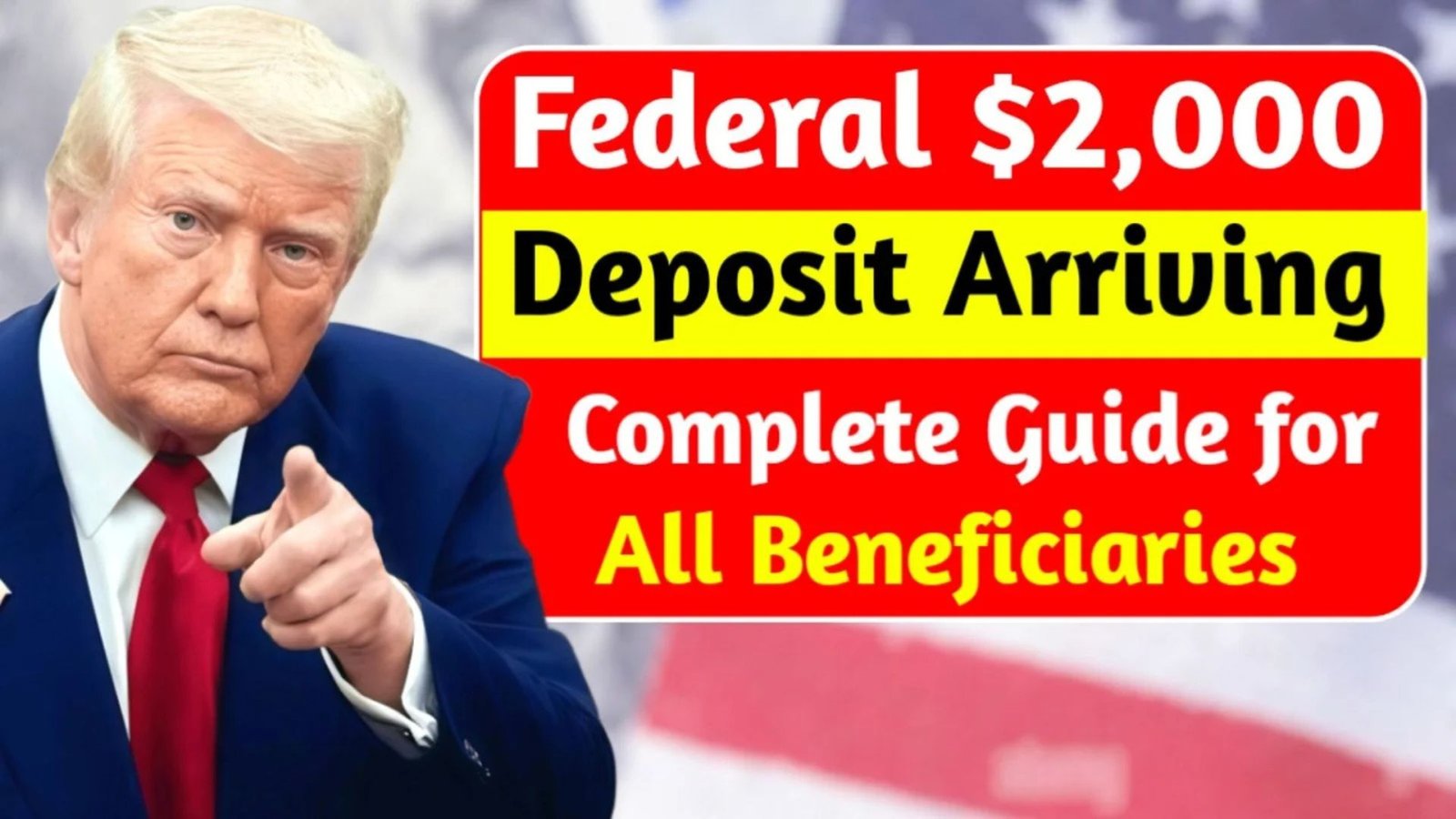 Federal $2000 Deposit Hitting November 2025 – Full Claim Guide for Beneficiaries